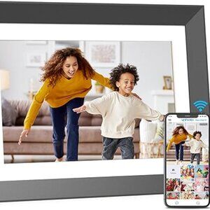FULLJA Digital Photo Frame WiFi 10.1-Inch